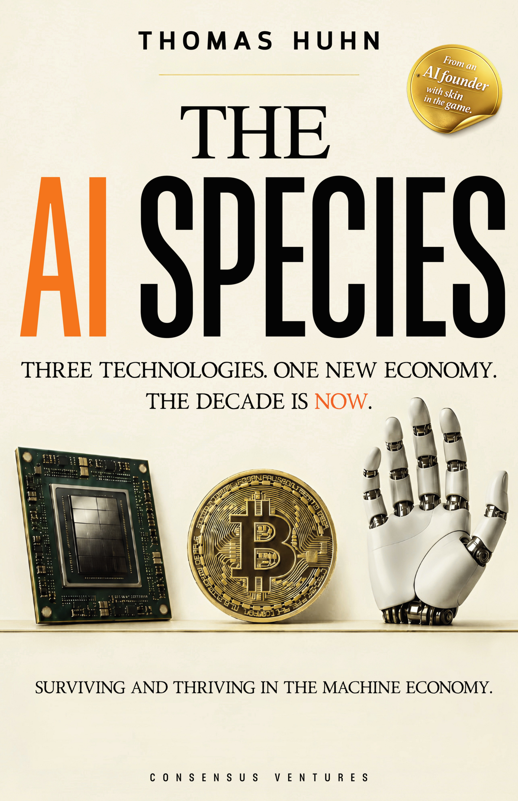 The AI Species — English Edition Cover